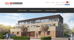 Desktop Screenshot of de-coninck.be