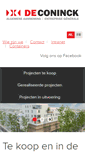 Mobile Screenshot of de-coninck.be